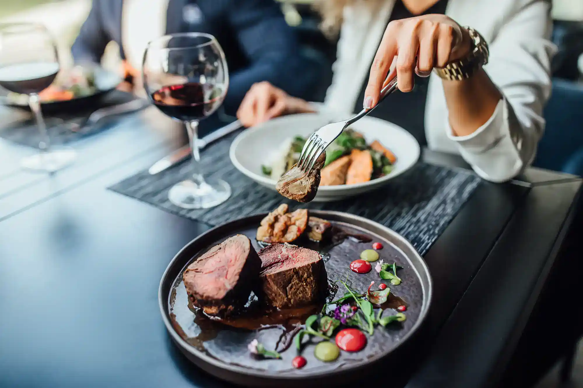 Skymor Panola steak dinner